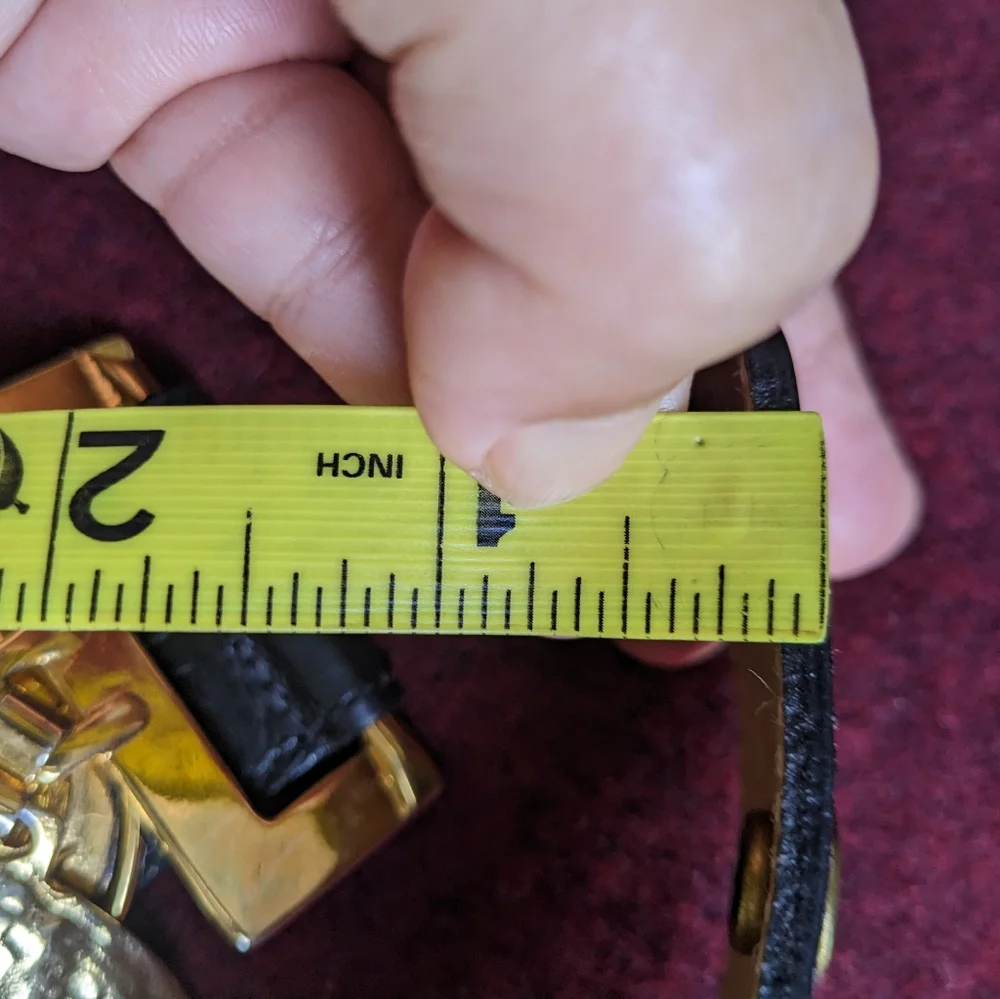 Versace Stunning Vintage Medusa Medallions And Chain Belt - Picture 8 of 13